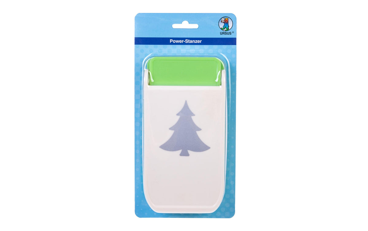 URSUS Power XL – Motivstanzer Tannenbaum, Ø 64 mm, grün