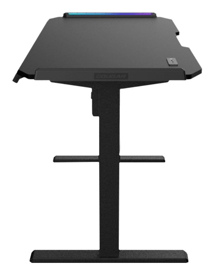 COUGAR Gaming COUGAR Deimus 120 – Arbeitstisch, 122 × 60,5 cm, 80 kg, Schwarz, MDF/Metall