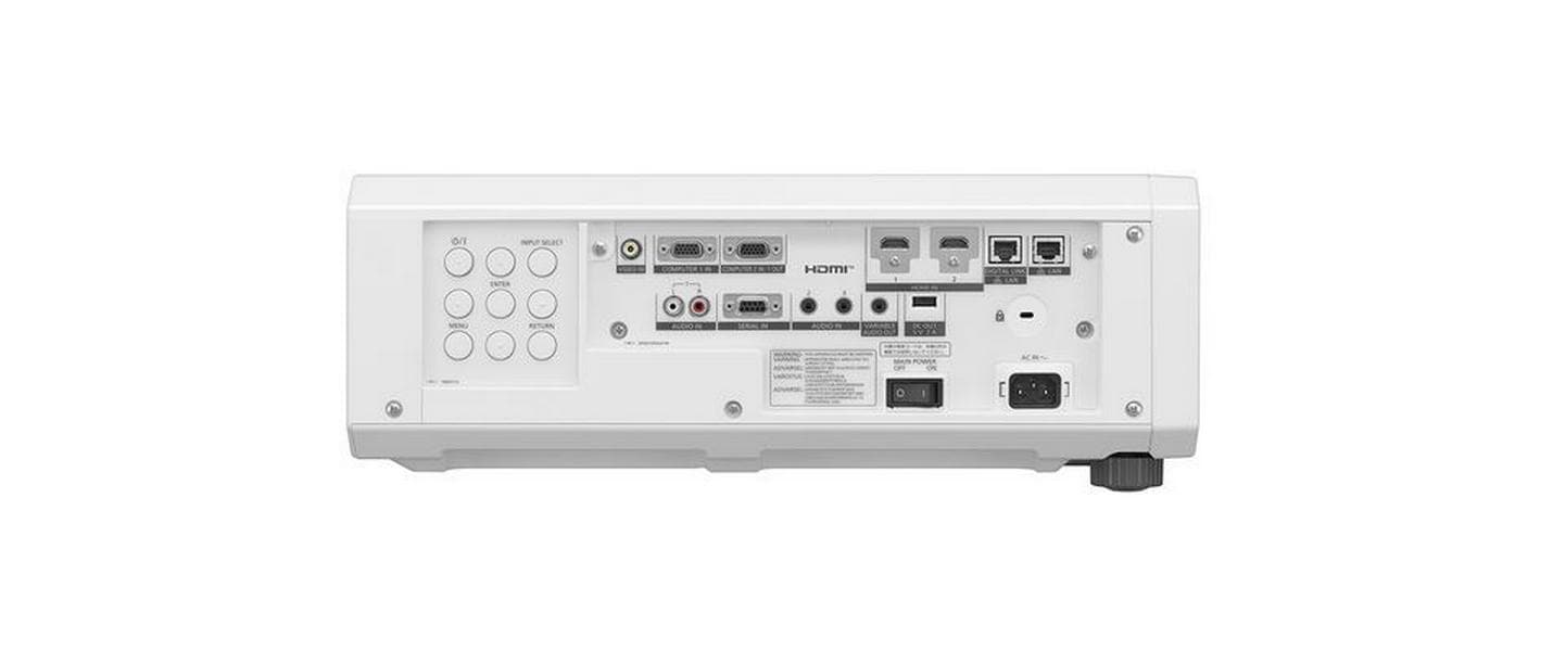 Panasonic PT-FRZ50WE, Laser-DLP-Projektor – WUXGA, 5200 ANSI-Lumen, 16:10