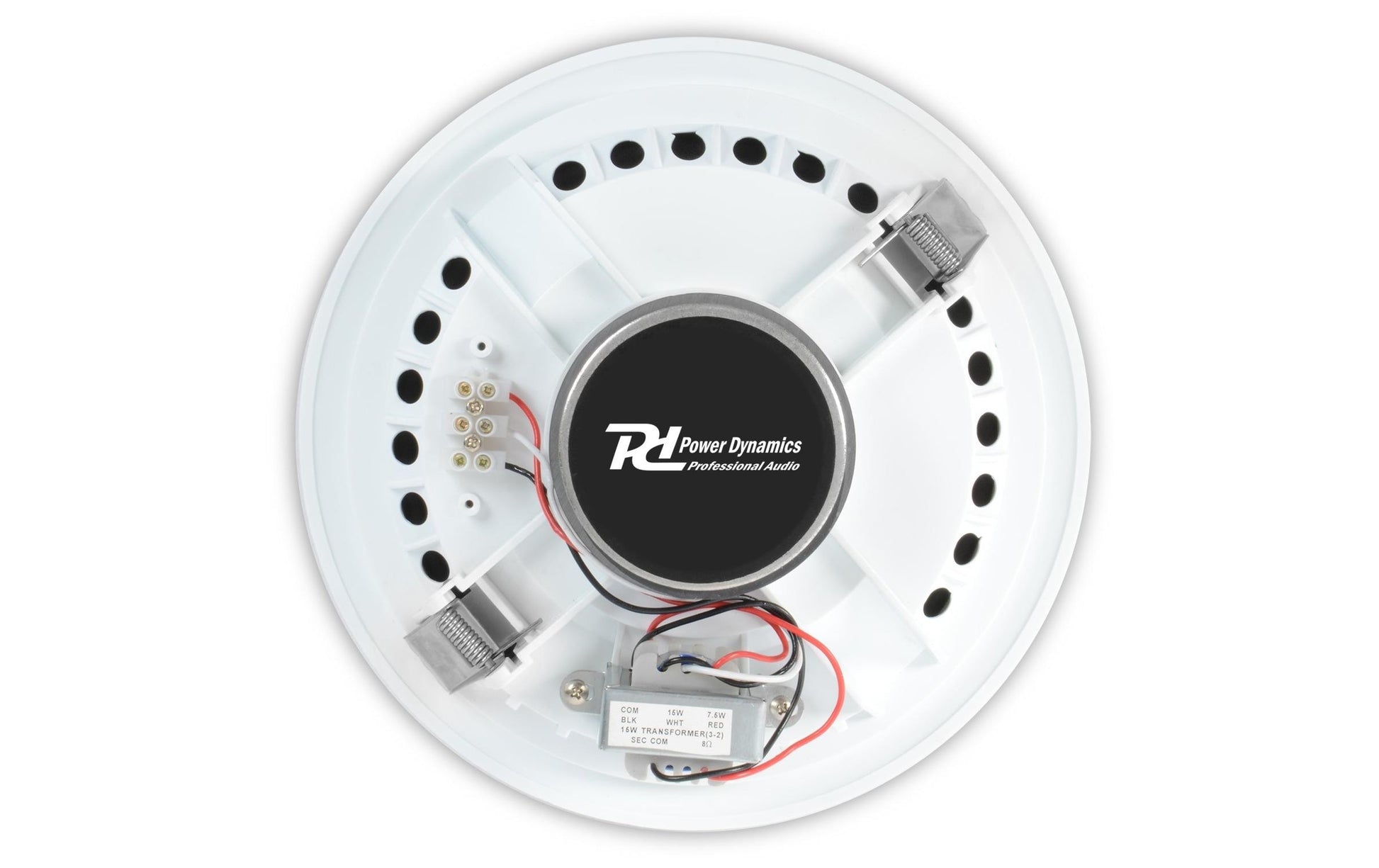 Power Dynamics PRC120 – Stereo-Vollverstärker, 120 W (8 Ω), RCA- & Mikrofoneingang, Schwarz