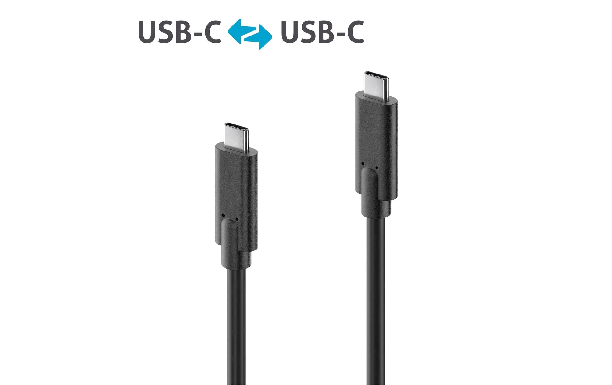 PureLink USB-Kabel, USB-C zu USB-C, 0,5 m, USB 3, Lade-/Datenkabel