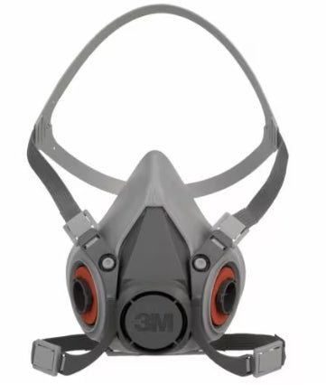 3M Halbmaske 6200M – Gr. M – Grau – 24 Stk. – für 3M Serien 2000/5000/7000
