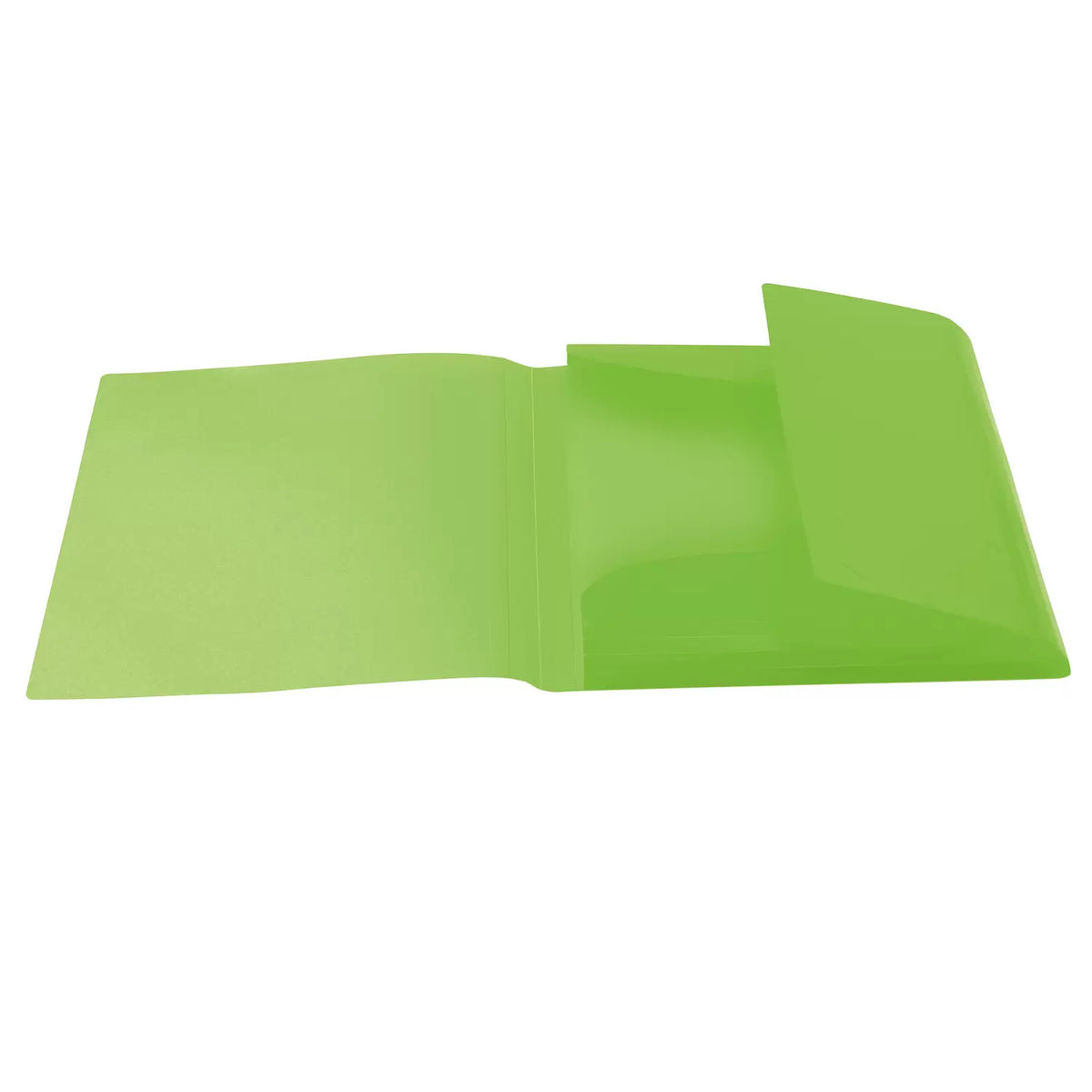 HERMA Eckspannermappe A4 – 3 Klappen, Gummiband, Polypropylen (PP), Grün
