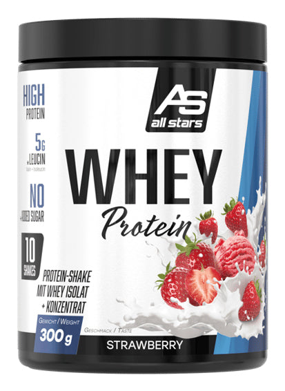 ALL STARS Fitness Products All Stars Whey Protein Himbeere & Joghurt – 300 g