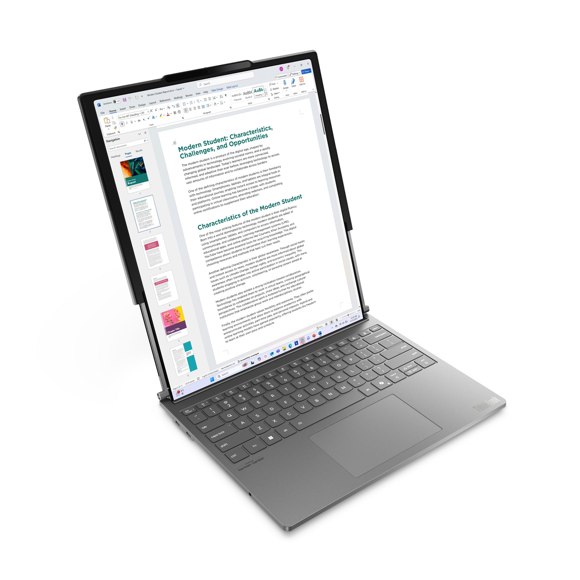 Lenovo ThinkBook Plus G6 Rollable Copilot+ – Laptop, 42,4 cm (16,7"), 32 GB, 1 TB, Windows 11 Pro