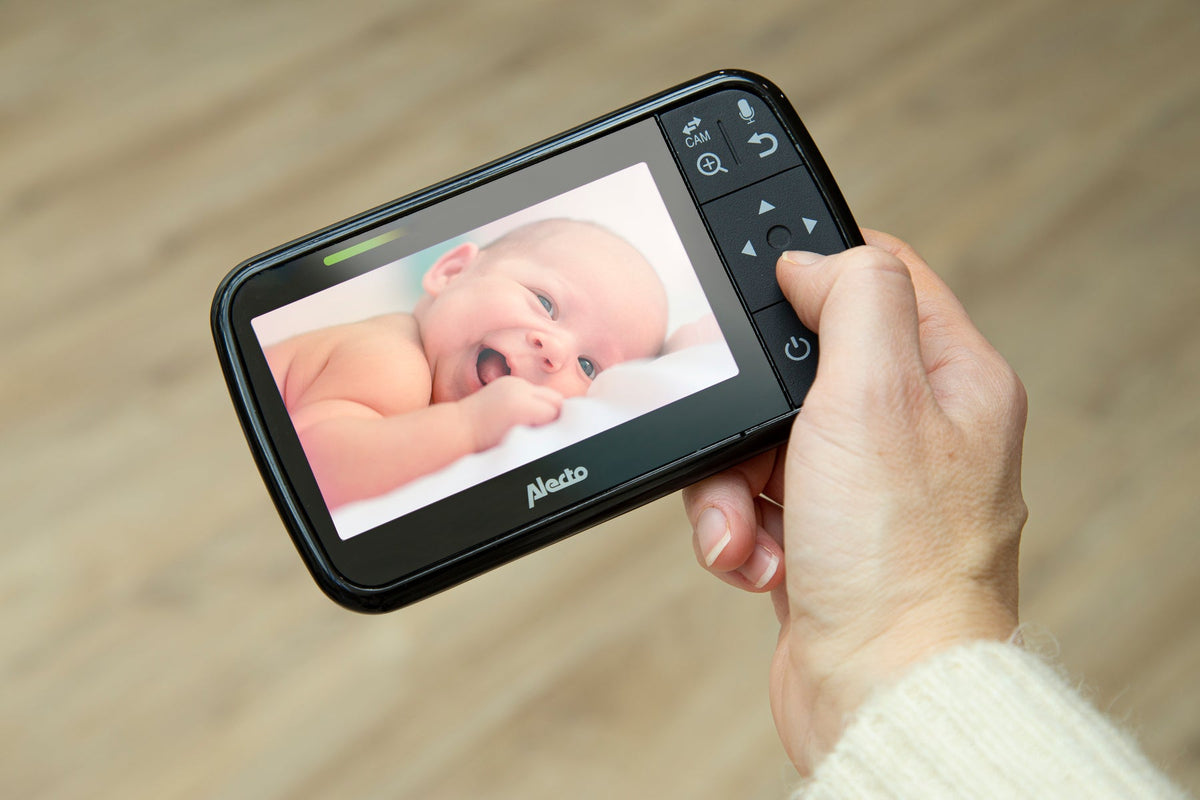 Alecto DVM149 Babyphone – 4,3" Bildschirm – Nachtsicht – 2-Wege-Audio – 10 h Akku