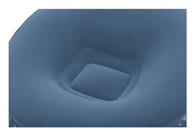 Bestway Inflate Beistelltisch 75154 – 122 × 122 × 66 cm – Vinyl (PVC) – Blau – mit Flickzeug