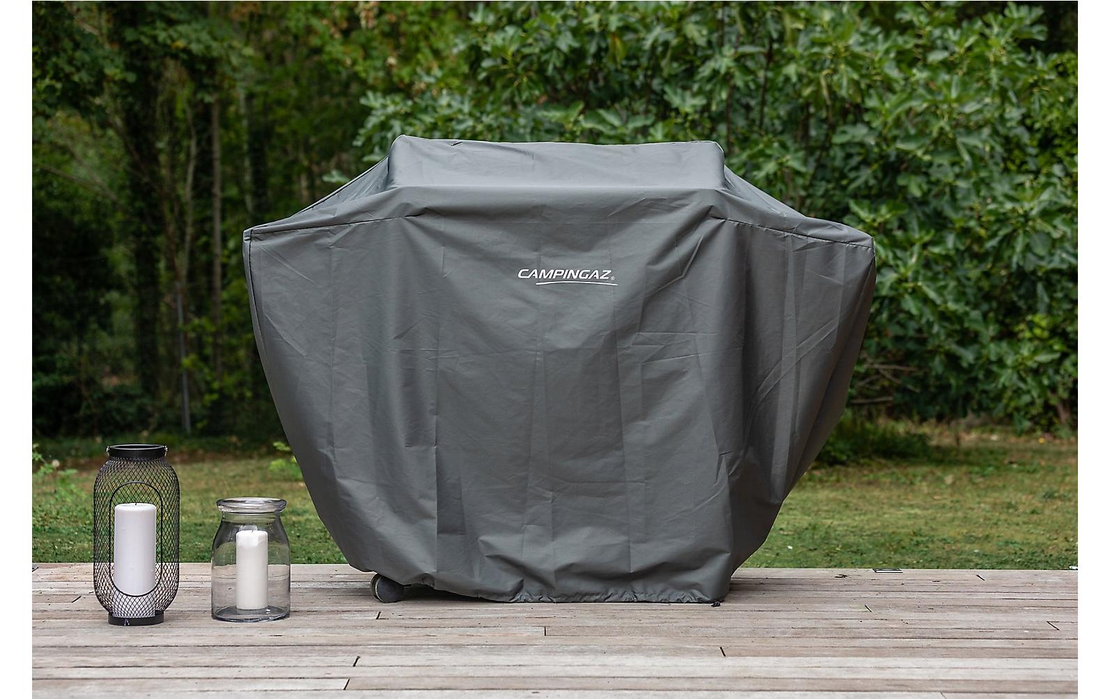 Campingaz Grillabdeckung Premium M – 136 × 62 × 102 cm – für Grills, Polyester, Schwarz