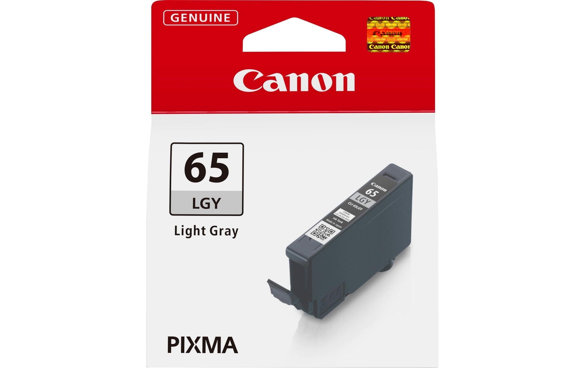 Canon Tintenpatrone CLI-65, hellgrau, 12,6 ml – für Inkjetdrucker/Multifunktionsgeräte