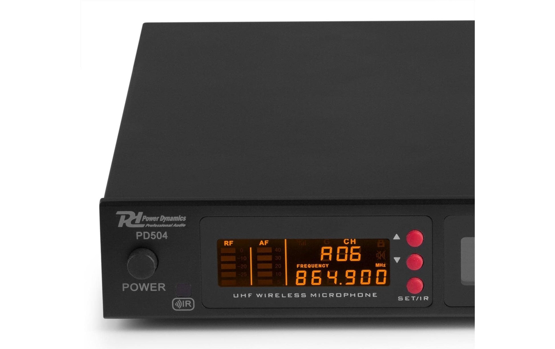 Power Dynamics PD504B Lavalier-Mikrofon 4er-Set – XLR, Kabellos, Niere, 60–18'000 Hz