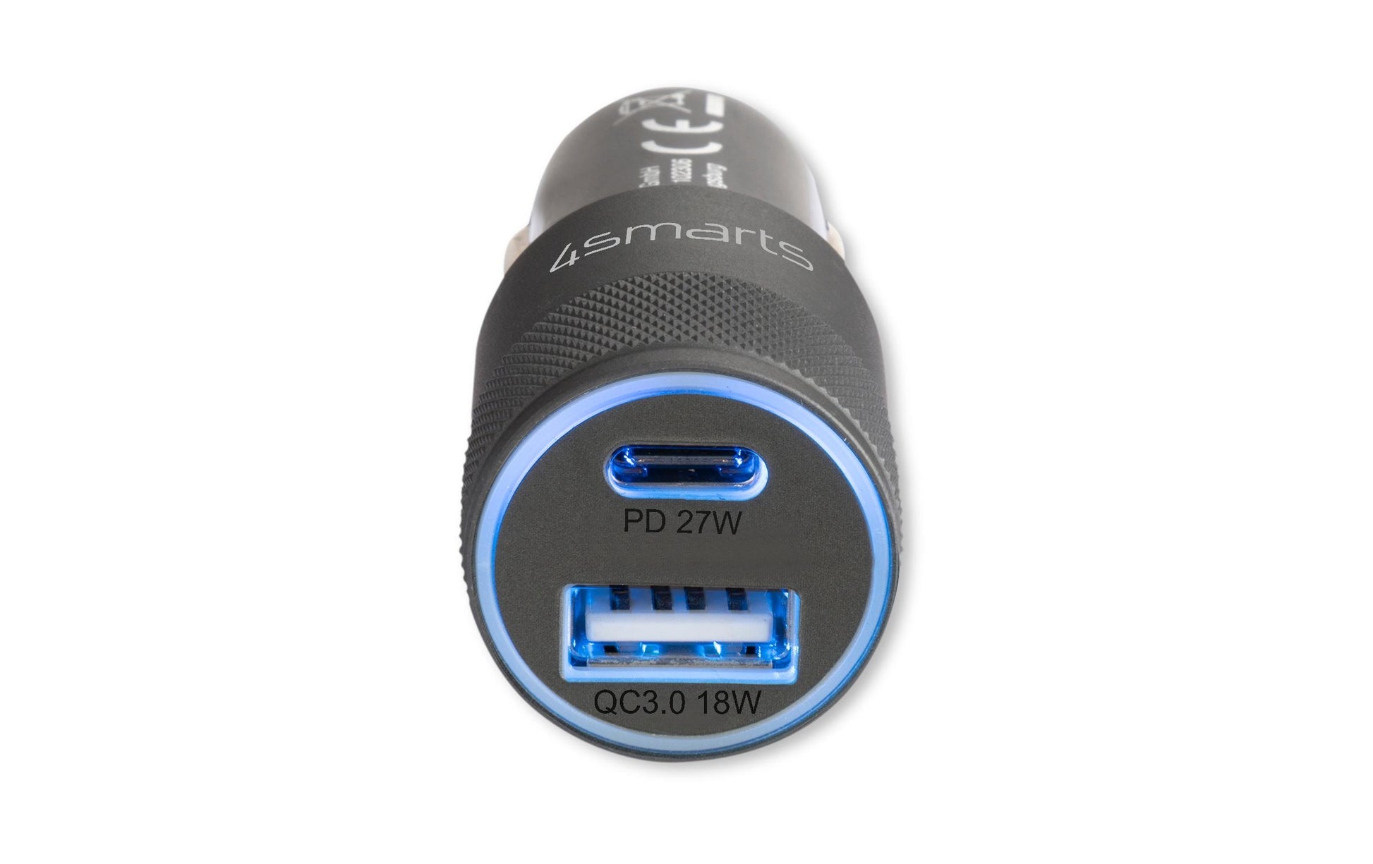 4smarts Rapid Kfz-Ladegerät – 27 W, 1× USB-A, PD