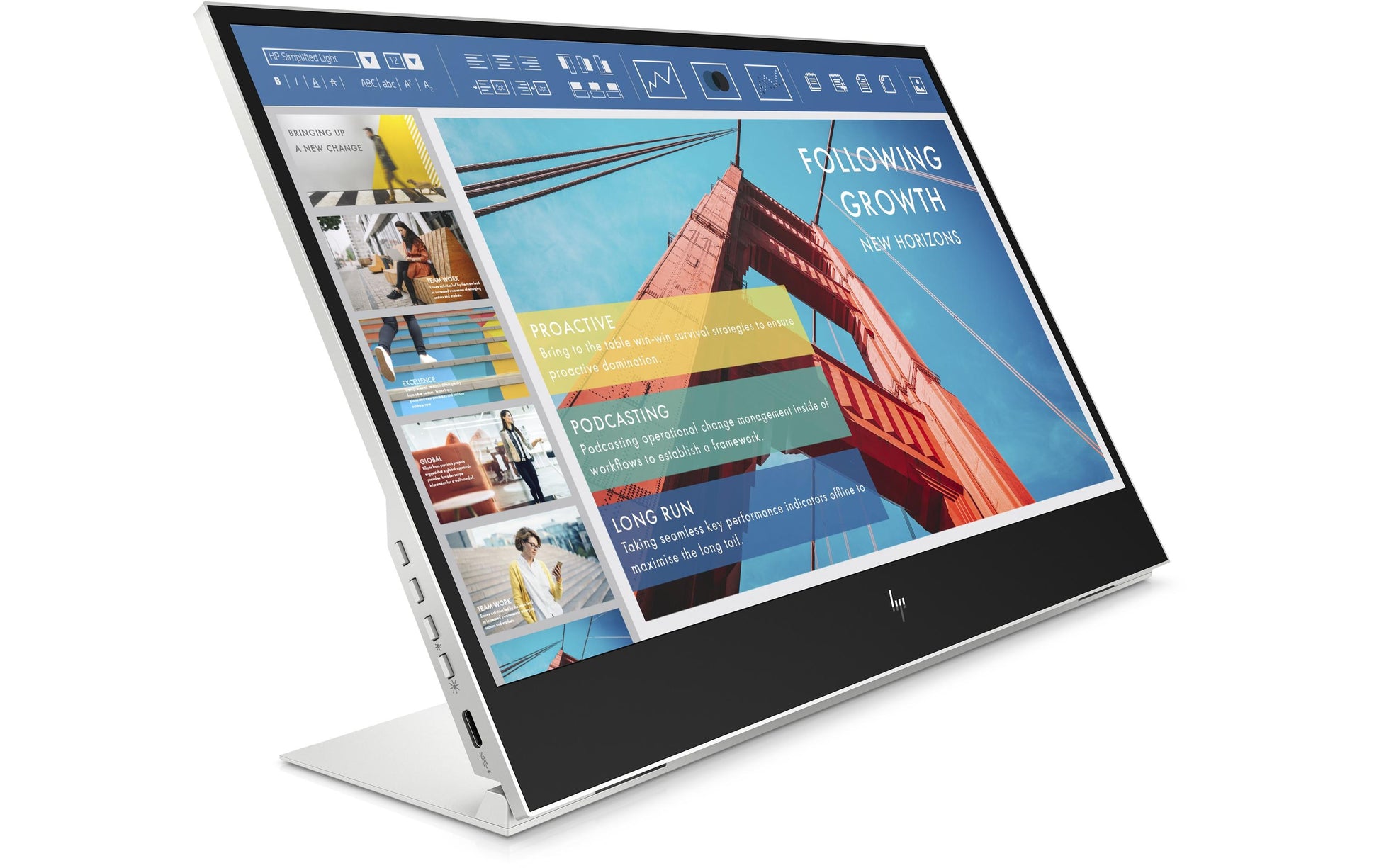 HP E14 G4 – Tragbarer Monitor, 14", 1920 × 1080 (Full HD), 2× USB-C