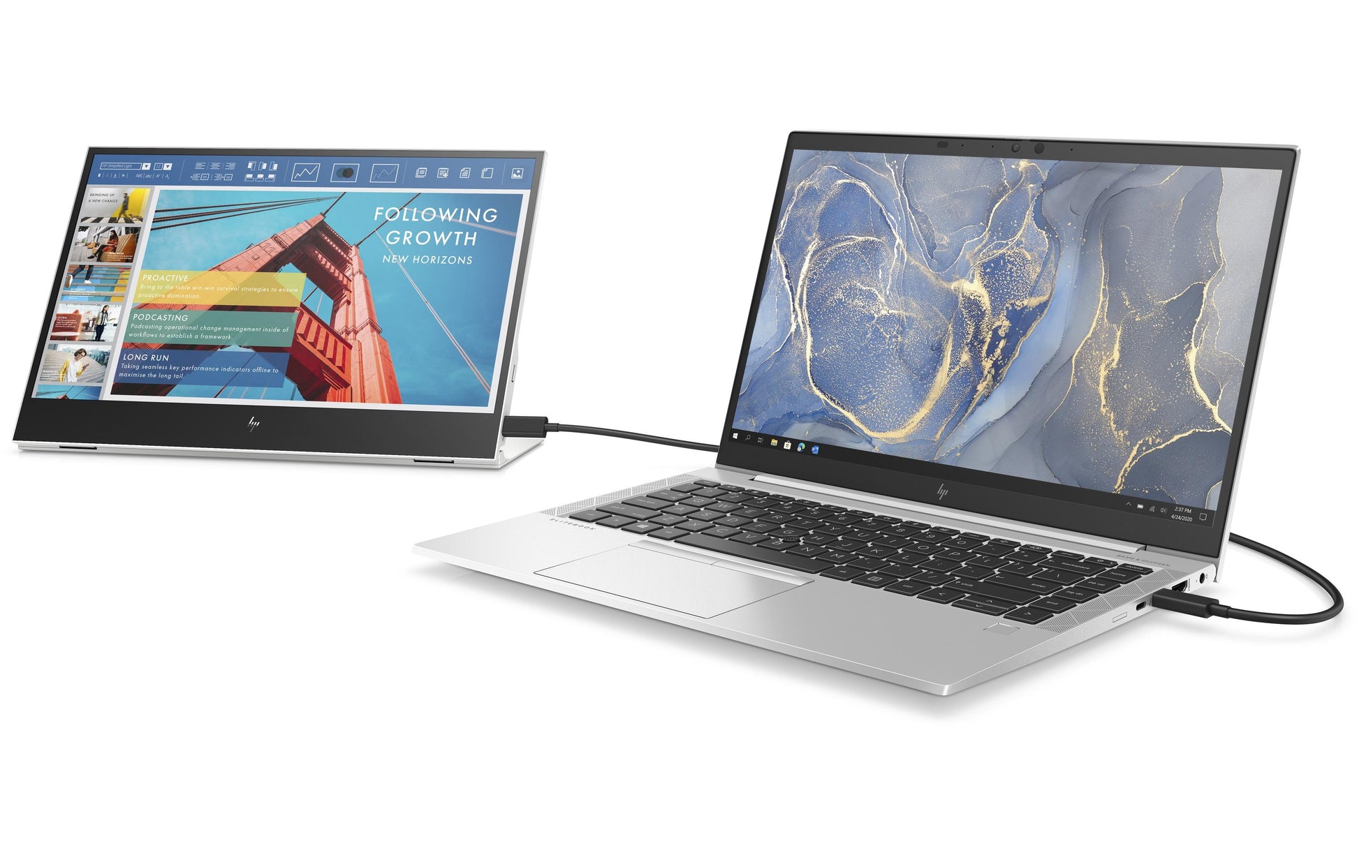 HP E14 G4 – Tragbarer Monitor, 14", 1920 × 1080 (Full HD), 2× USB-C