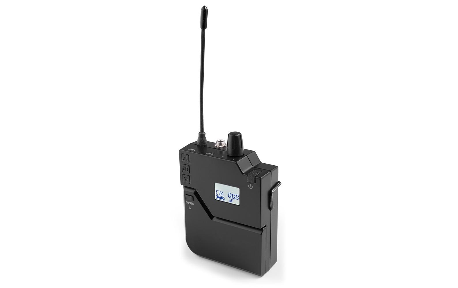 Power Dynamics PD632C – Streaming- / Mikrofon-Kit – XLR, 6,35 mm Klinke, Kabellos (UHF), Niere, 863–865 MHz