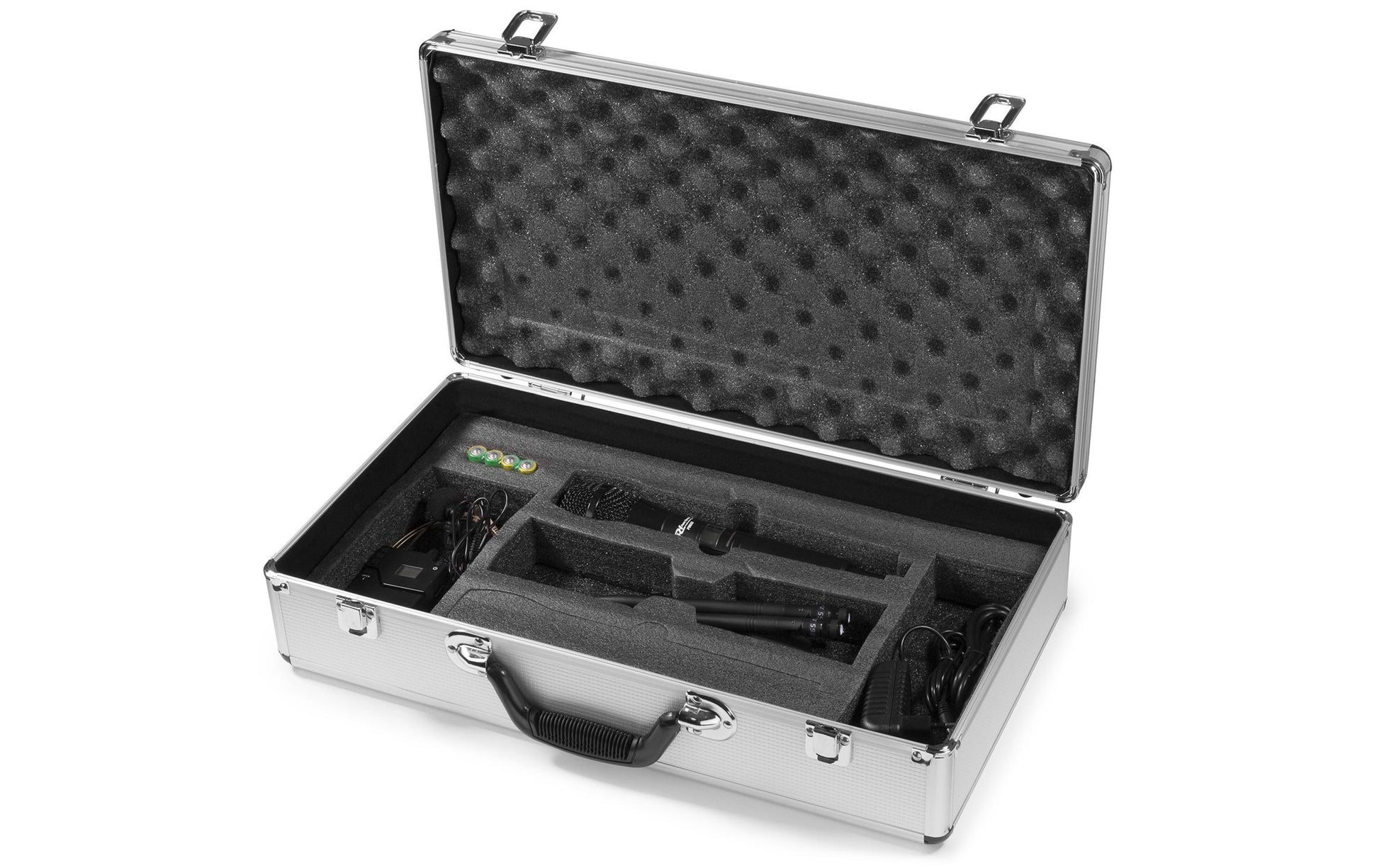 Power Dynamics PD632C – Streaming- / Mikrofon-Kit – XLR, 6,35 mm Klinke, Kabellos (UHF), Niere, 863–865 MHz