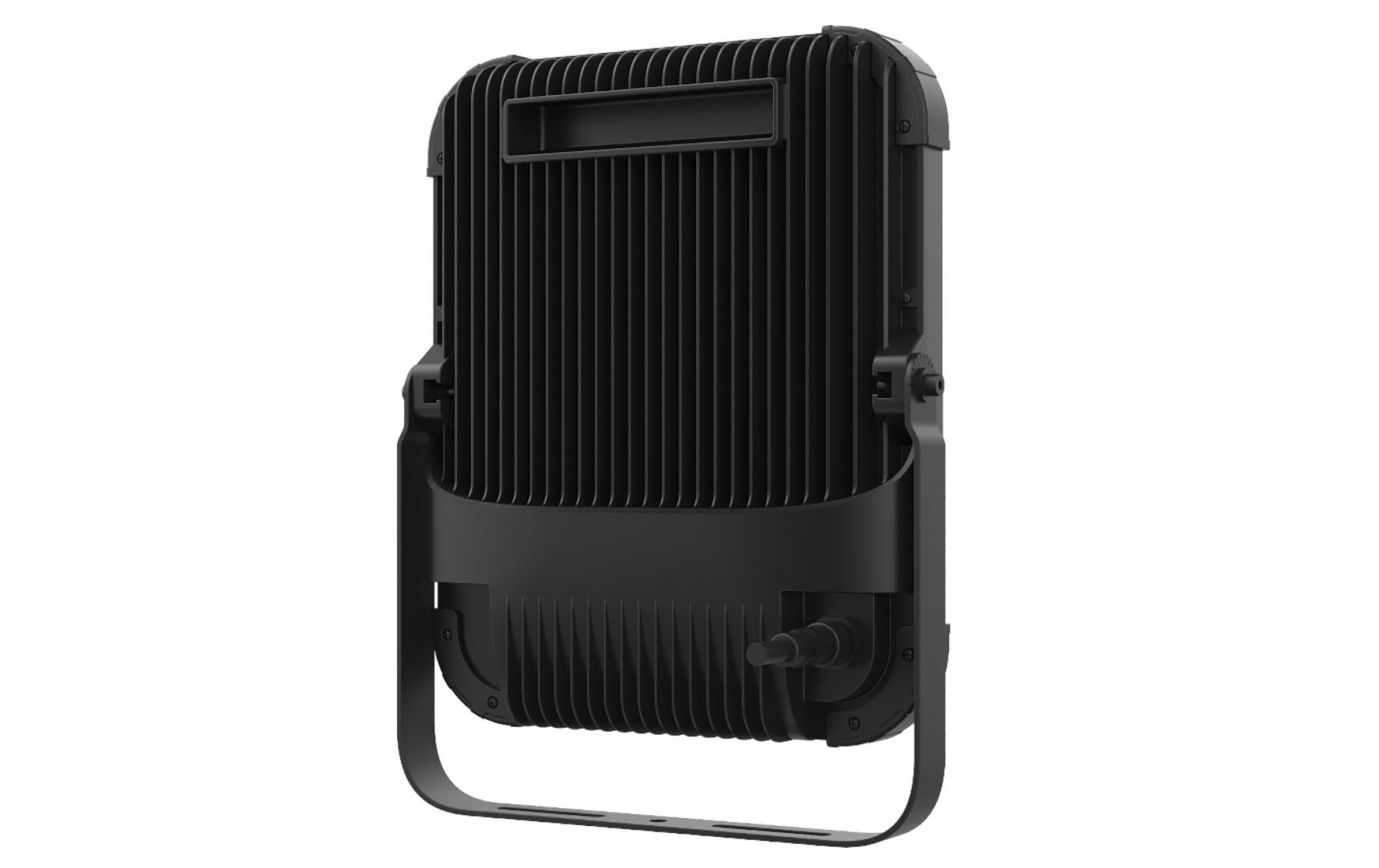 NORDRIDE Wandleuchte 4090 Vista SMD – 10000 lm, 100 W, 4000 K, IP67, Schwarz, Kabellänge 5 m