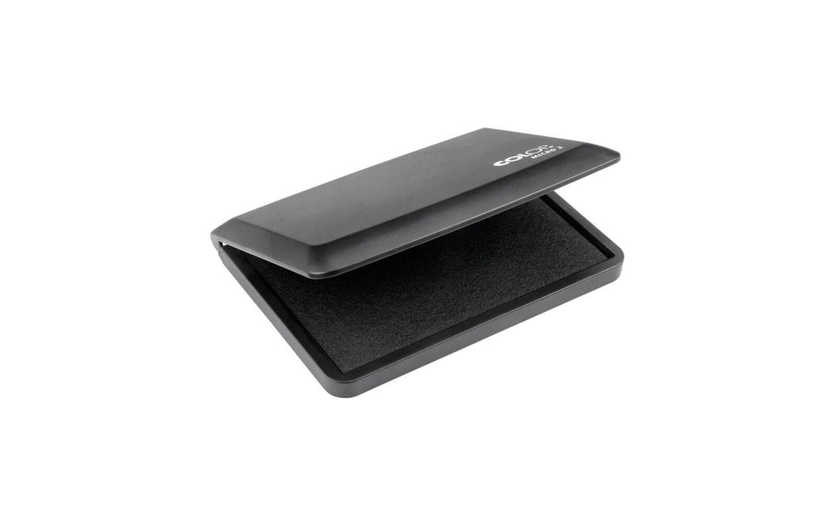Colop Micro 2 – Stempelkissen 110 × 70 mm – Schwarz, Kunststoffgehäuse