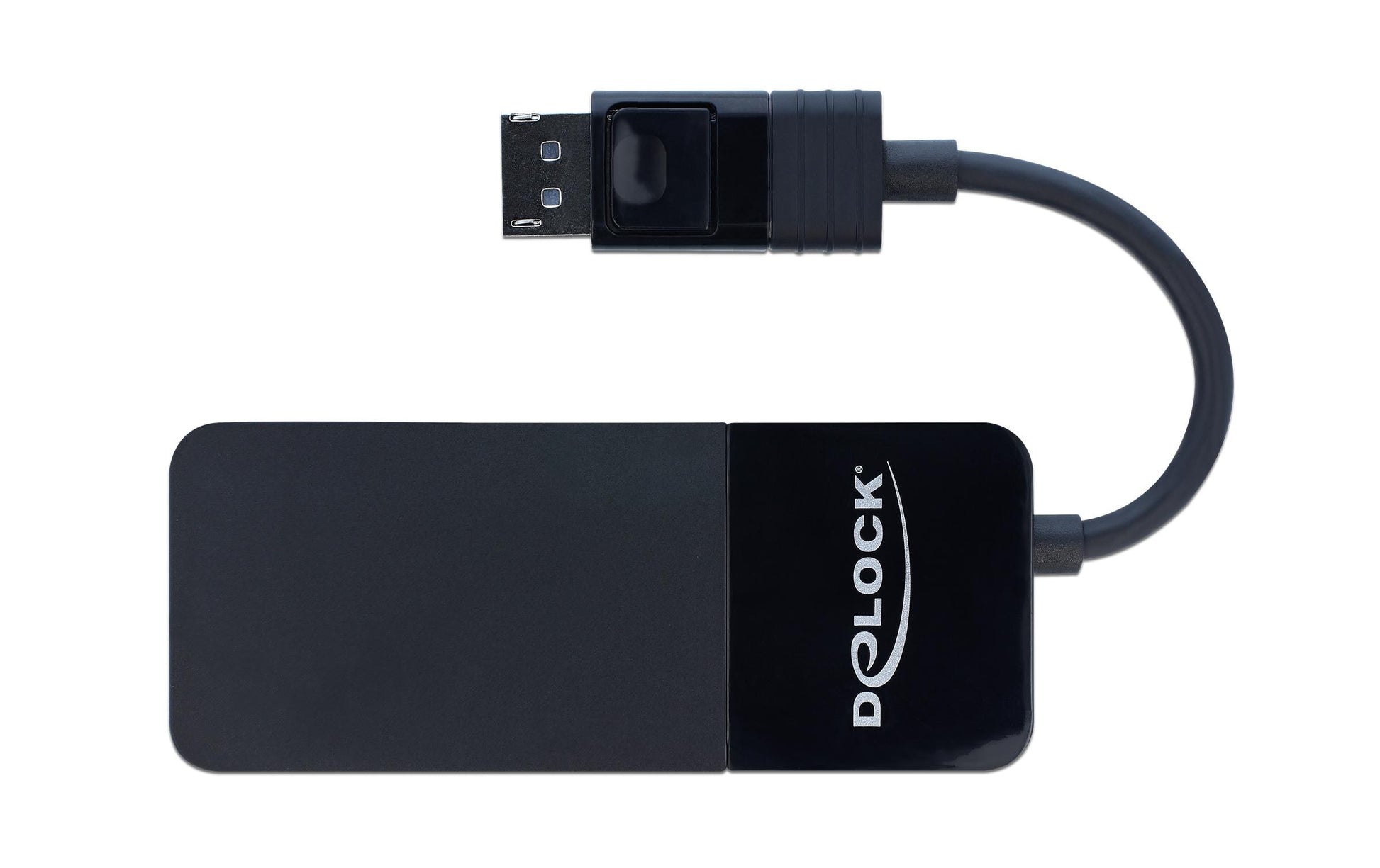 DeLOCK DP 1.4 Splitter – DisplayPort zu 3× HDMI, 4K UHD bis 30 Hz, MST – für DisplayPort – Schwarz