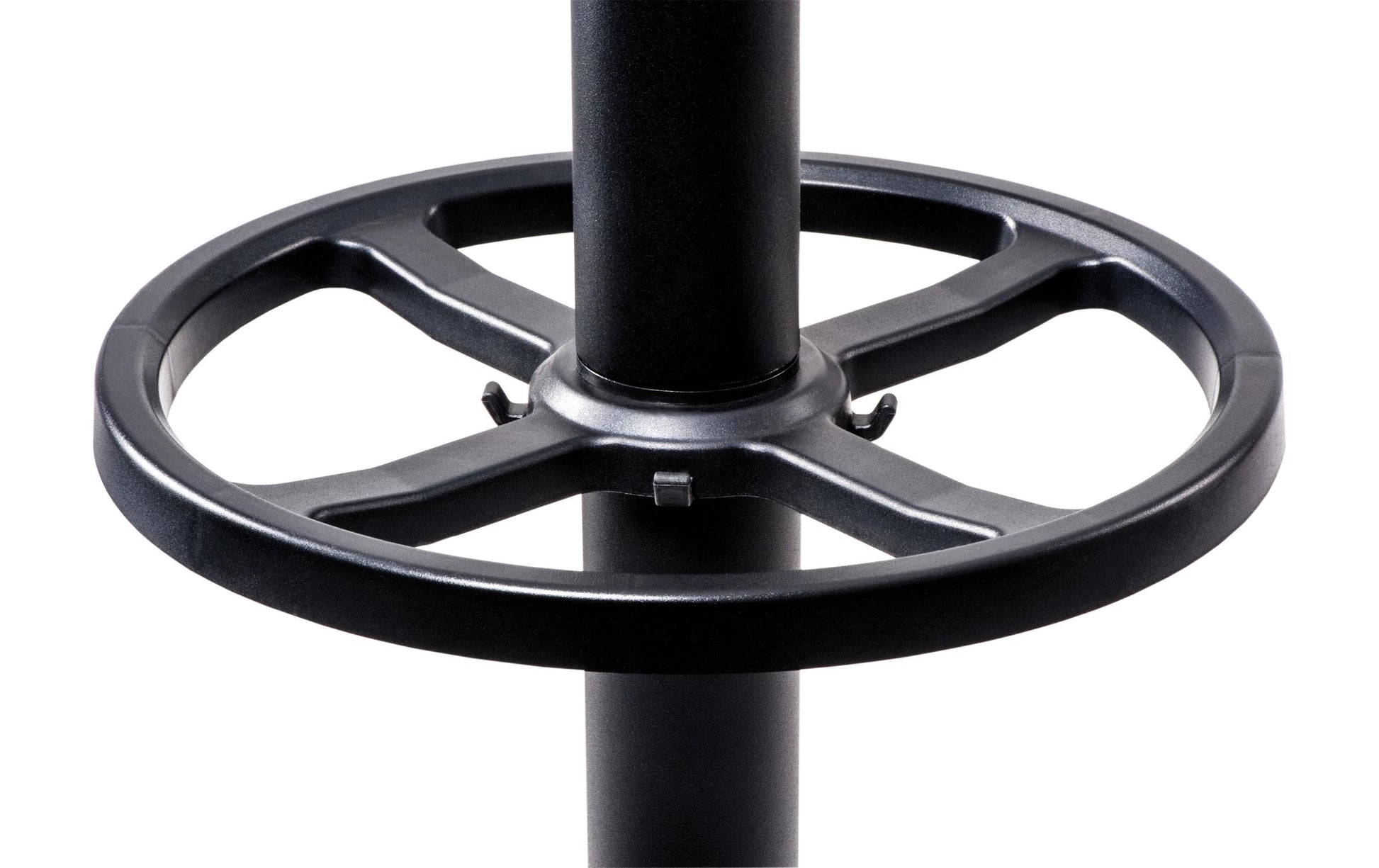 MAUL Garderobenständer (mit Schirmhalter, drehbare Krone) – Stahl – Schwarz – 1'725 mm