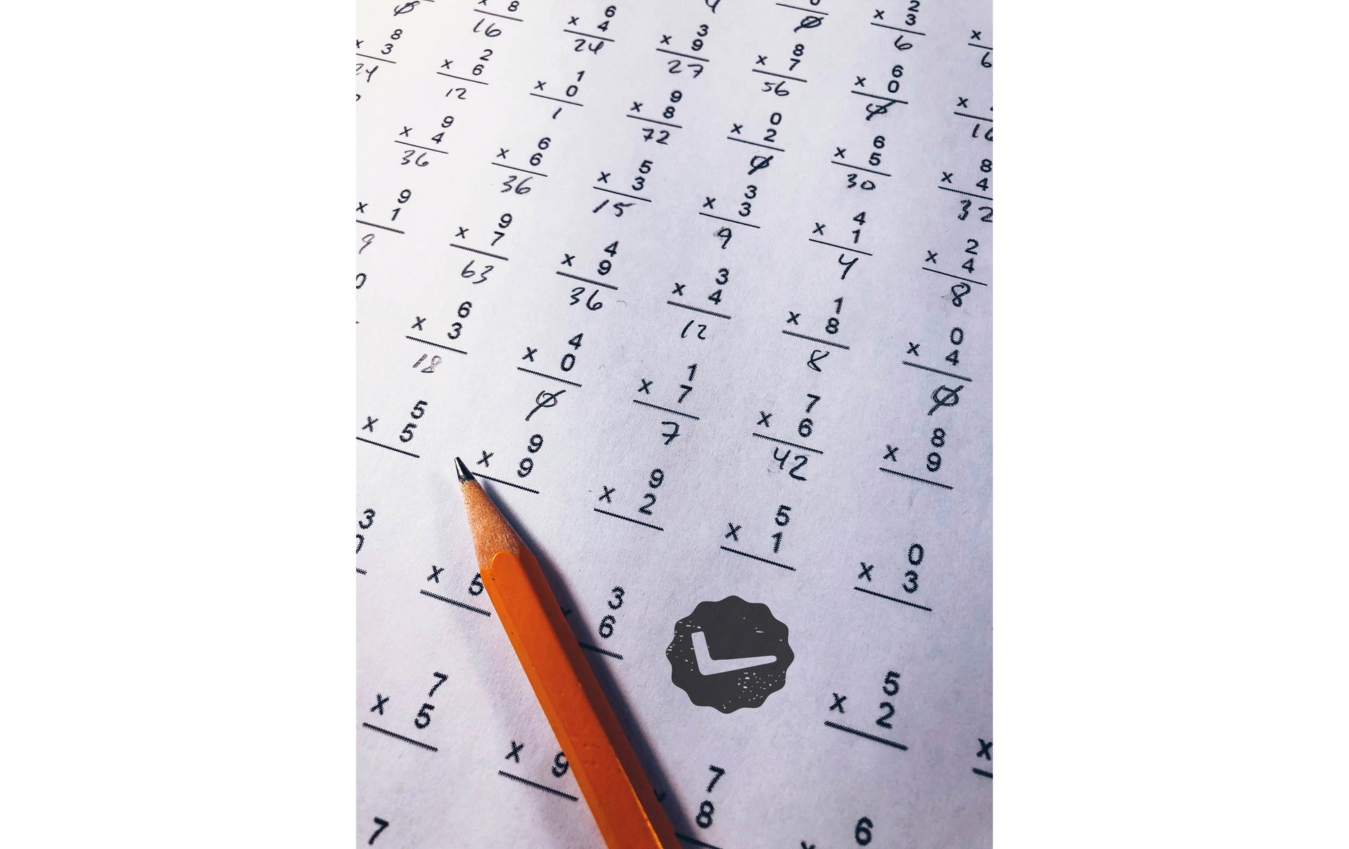 Colop Little NIO Lehrer – Motivstempel, Motiv Symbol, weiss/grau
