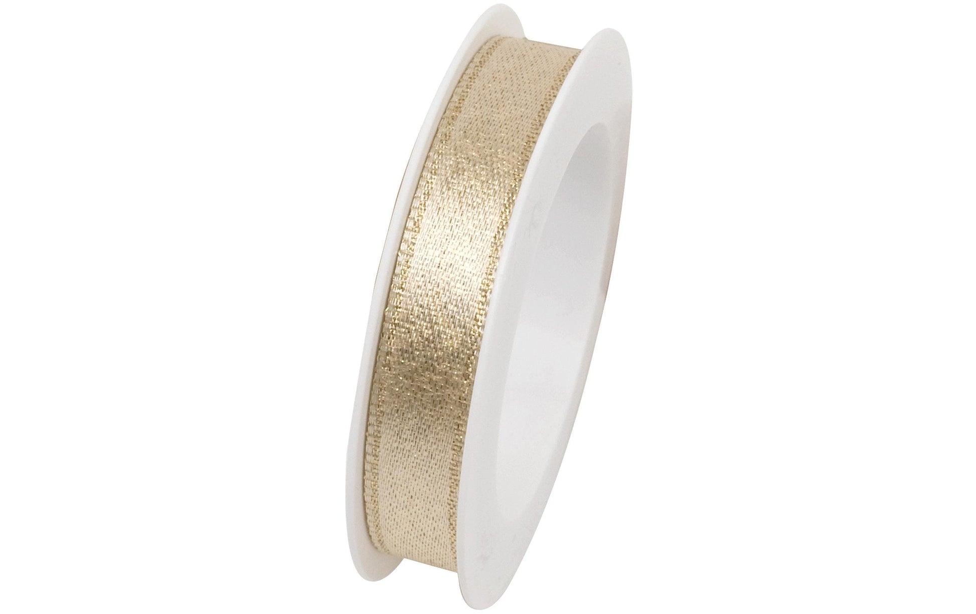 Braun + Company Geschenkband Brilliant Gold – 10 mm × 3 m
