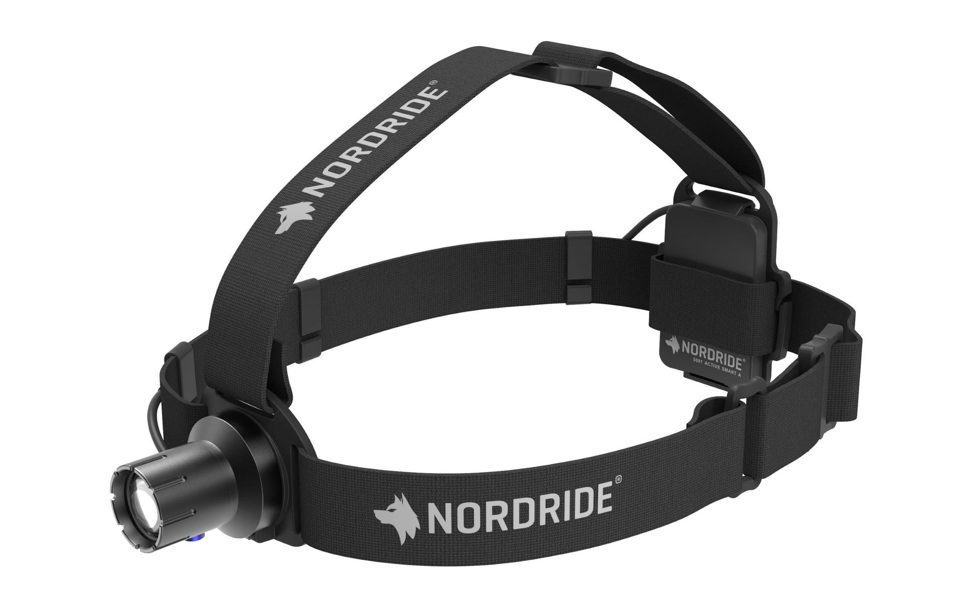 Nordride Stirnlampe Smart A – 450 lm, 40 m, IP45, Laufzeit 24 h – Schwarz