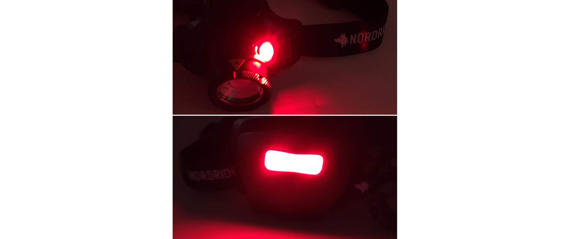 NORDRIDE Stirnlampe PRO R – 640 lm, 250 m, IP65, Laufzeit 18 h – Schwarz