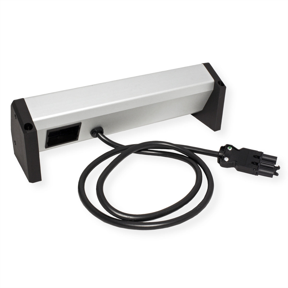 Bachmann DESK Steckdoseneinheit – 3×Typ E (CEE 7/5), 1×Leeres Modul, GST18, 1,0 m