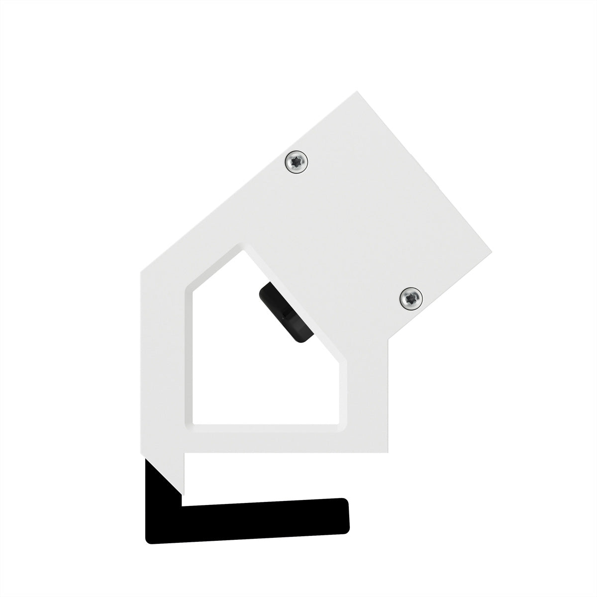 Bachmann DESK2 Tischsteckdosenleiste, 2×UTE, 2×USB, 0,2 m, Eingang GST18, inkl. Haltewinkel – weiss