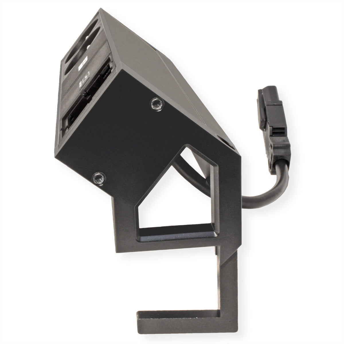 Bachmann DESK2 Steckdoseneinheit – 2×UTE, USB‑C 30 W, Aufbau, Wieland GST18, 0,2 m