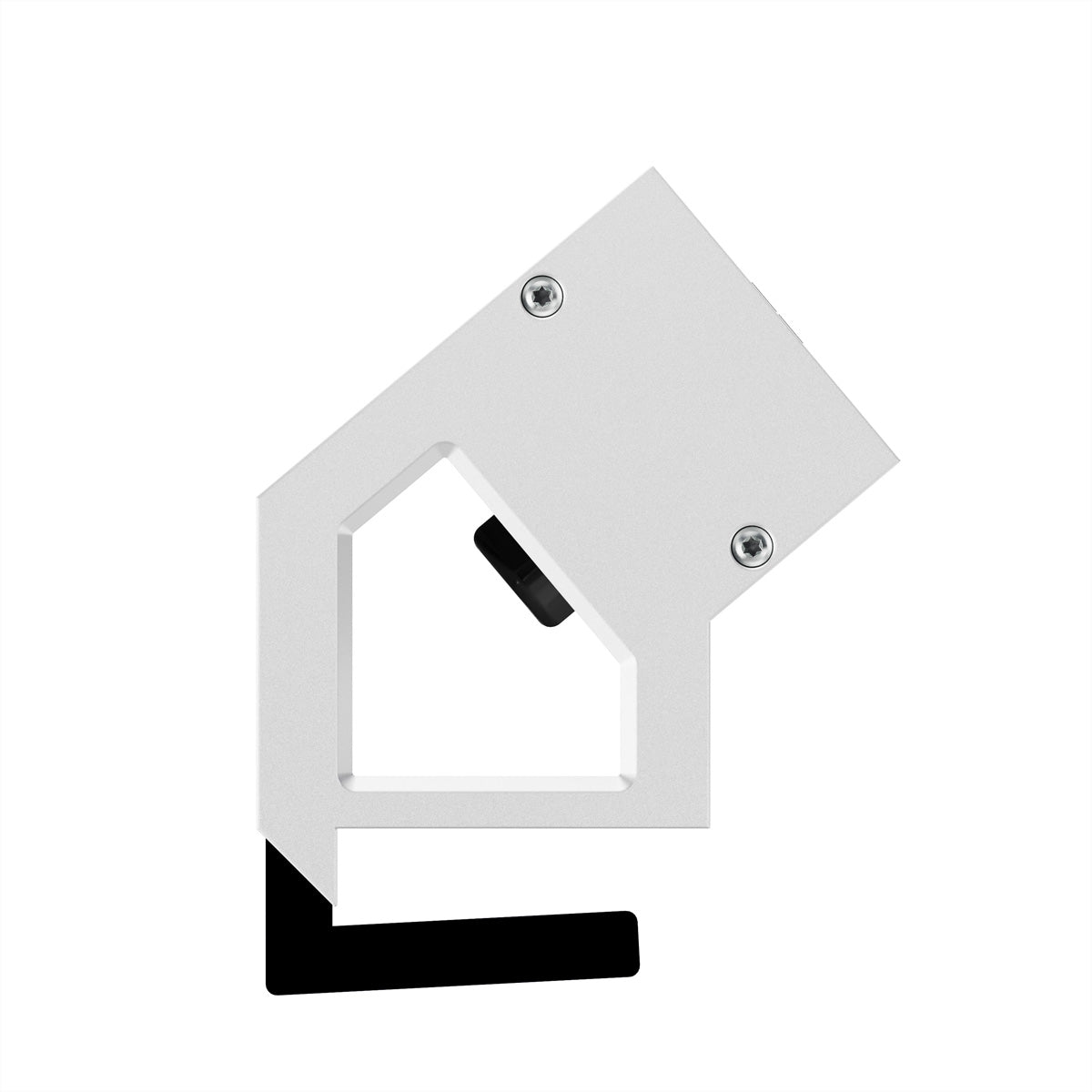 Bachmann DESK2 ALU Steckdoseneinheit – 2×Schuko (Typ E/F), USB‑A/USB‑C 22 W, Tischmontage