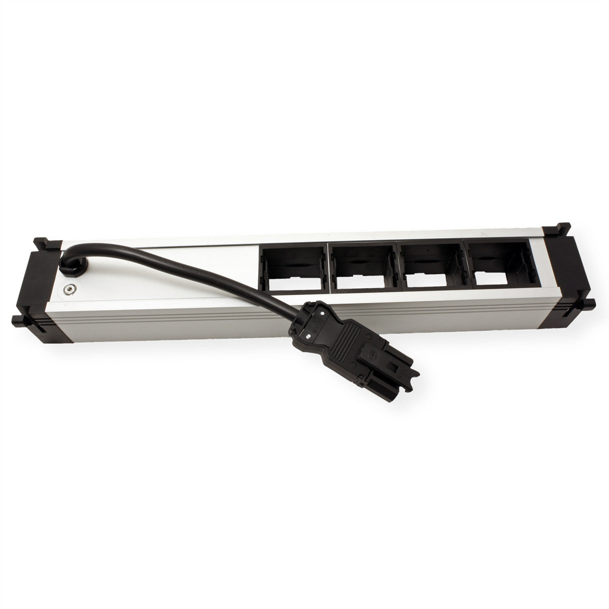 Bachmann Power Frame Steckdoseneinheit – 2×Typ E + 4×leere Module, Einbau, 0,2 m Zuleitung, Wieland GST18