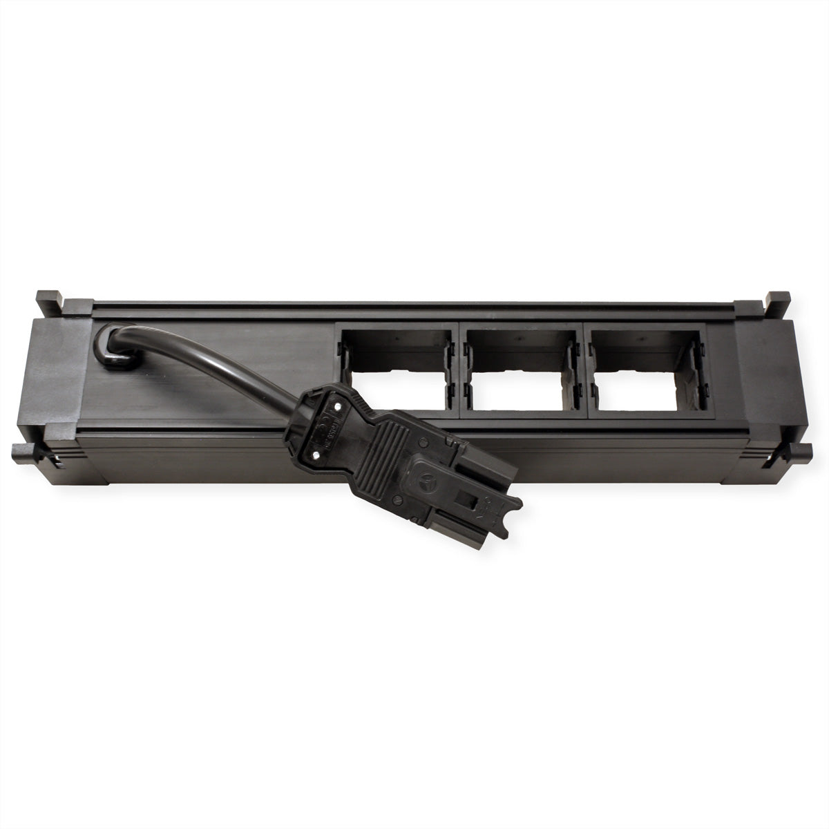 Bachmann POWER FRAME Steckdoseneinheit – 1×Schuko + 3×ABD, Einbau