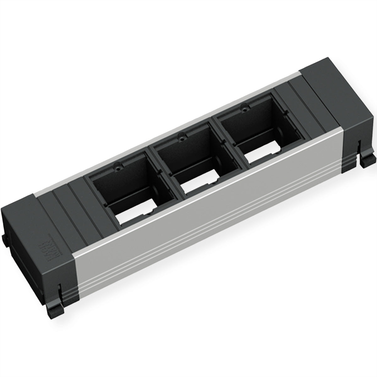 Bachmann POWER FRAME Einbausteckdosenleiste, 3×ABD, Einbau