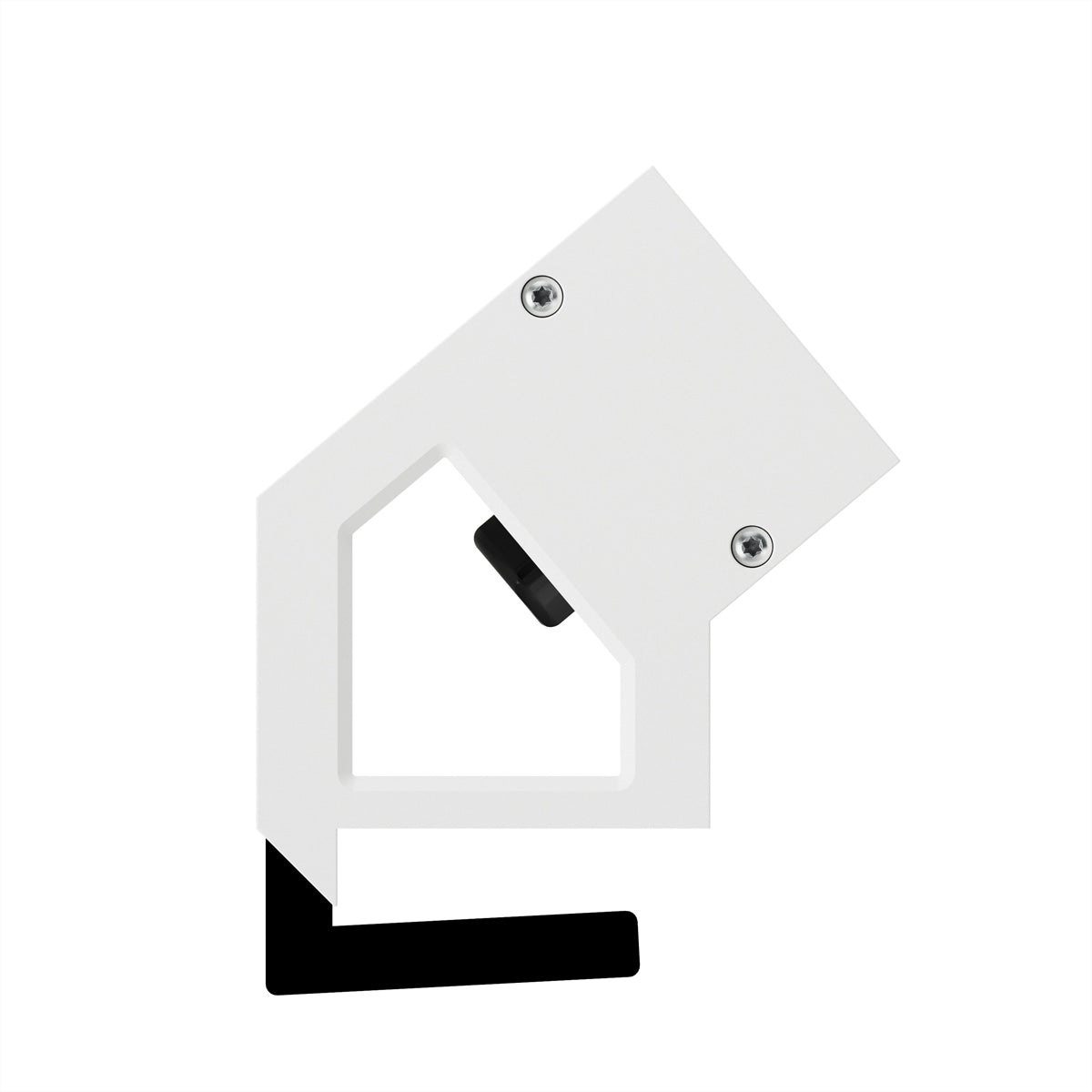 Bachmann DESK2 Aufbau-Anschlussfeld 3× Schutzkontakt (CEE 7/3) – GST18, 0,2 m Kabel – Weiss