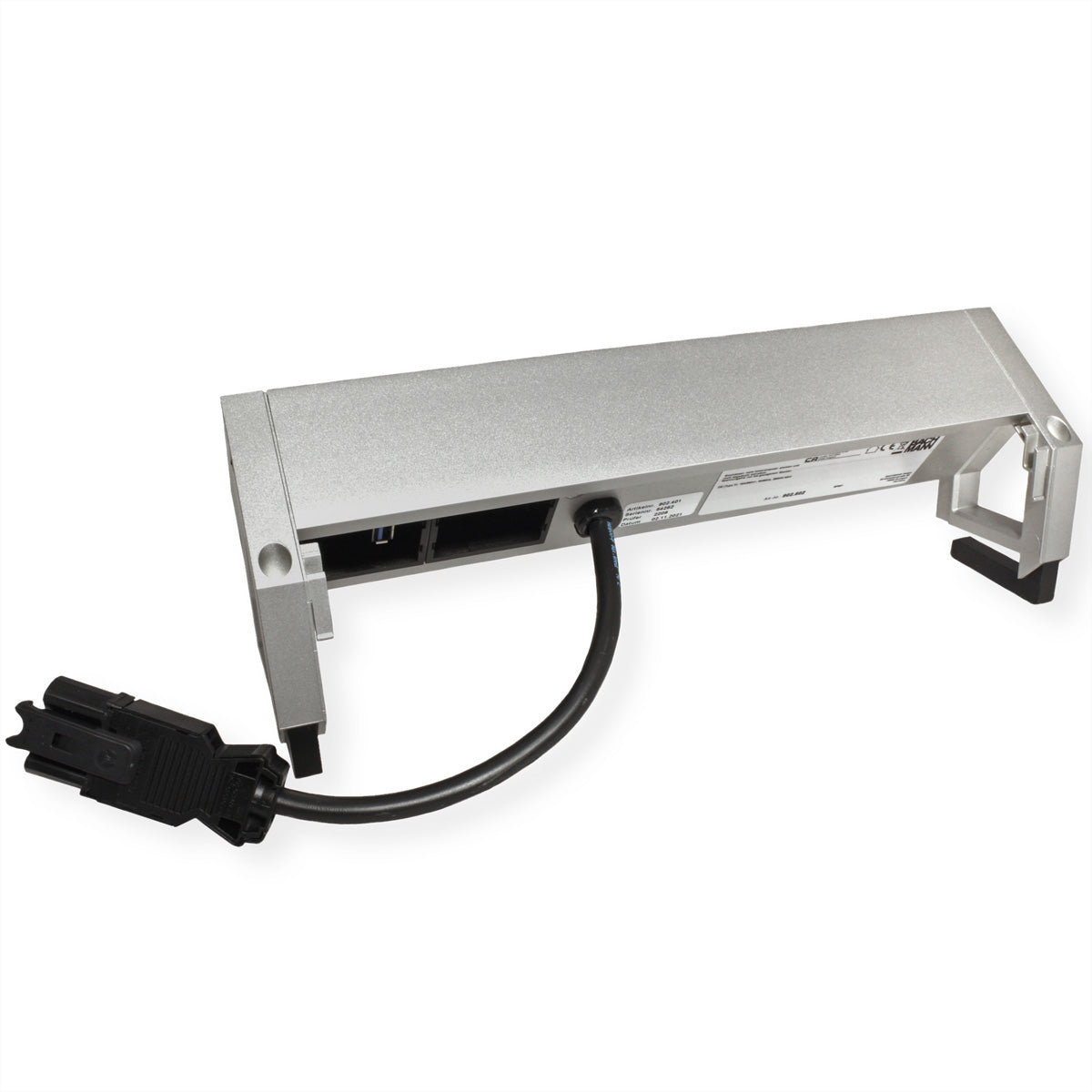 Bachmann DESK2 Steckdosenleiste Schutzkontakt (Typ F) 3× – USB-A×1, LAN (CAT6)×2, HDMI×1 – Zuleitung GST18 0,2m