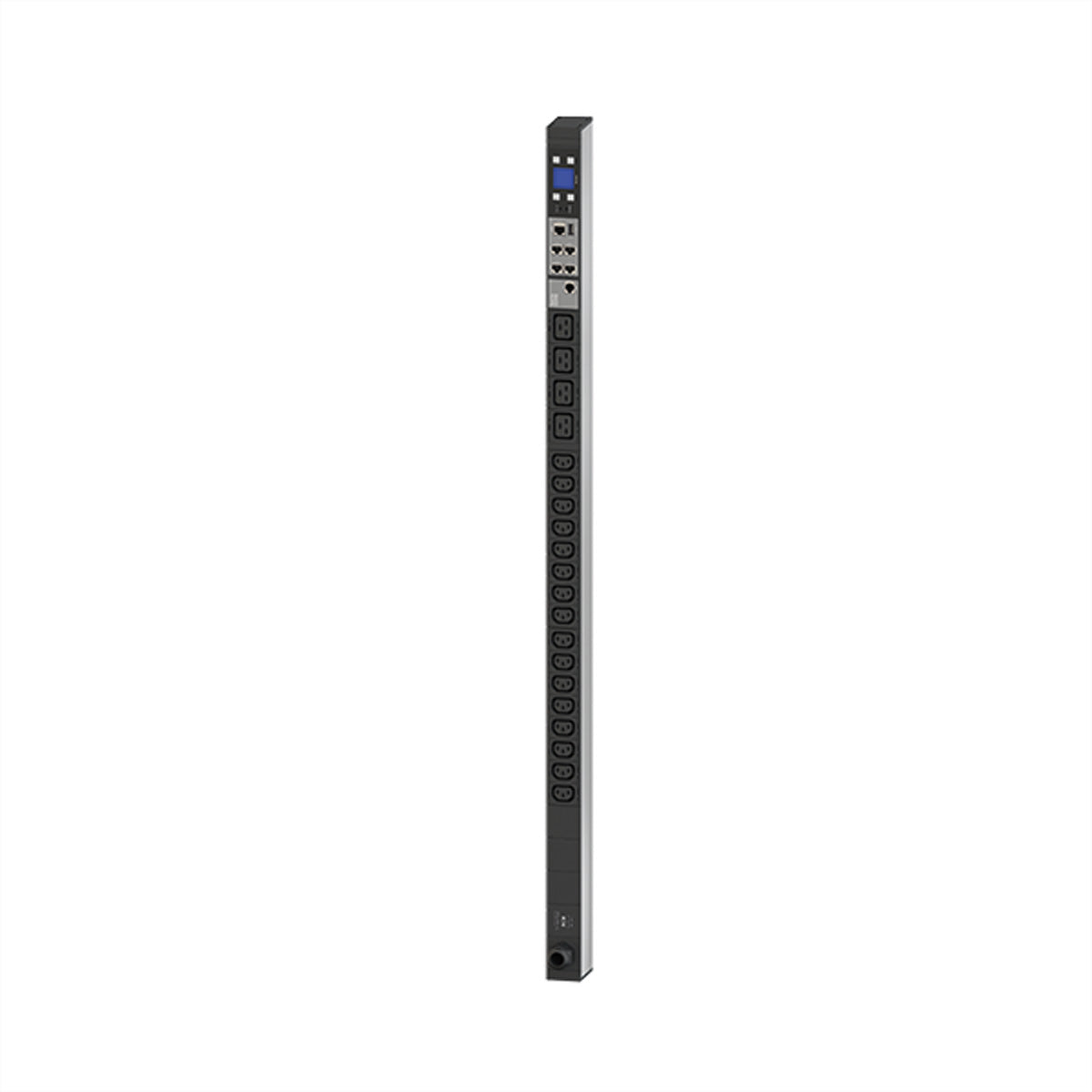 Bachmann BN3000 RCM IT-Steckdosenleiste C13×16, C19×4 – Messung pro PDU, Zuleitung 3 m CEE 16A, Ethernet