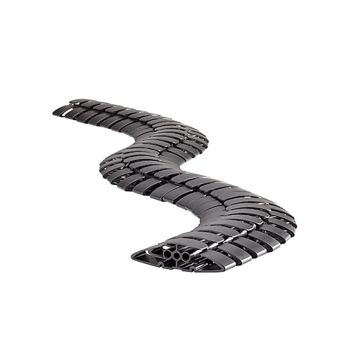 Bachmann Kabelhalter, 90×24 mm, Kunststoff – schwarz