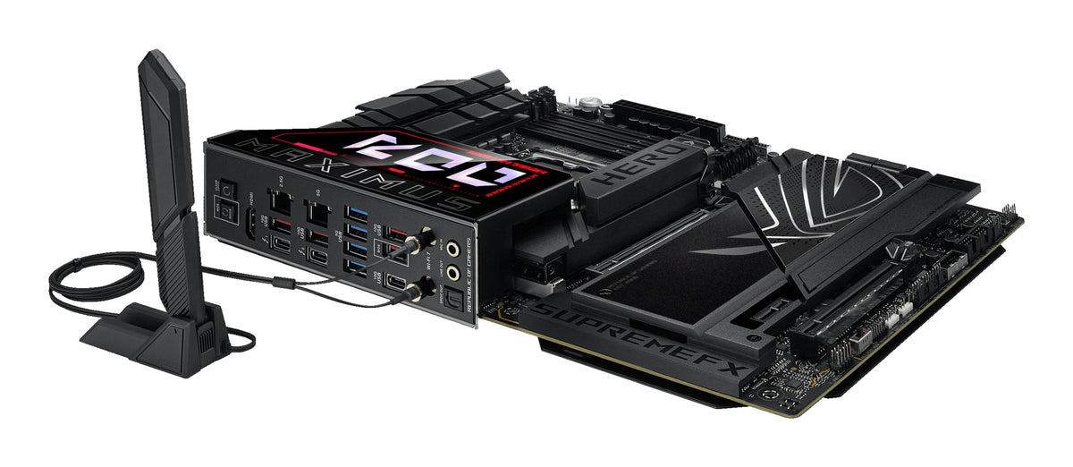 ASUS ROG MAXIMUS Z890 HERO – Mainboard – LGA 1851, Intel Z890, ATX, DDR5, 192 GB