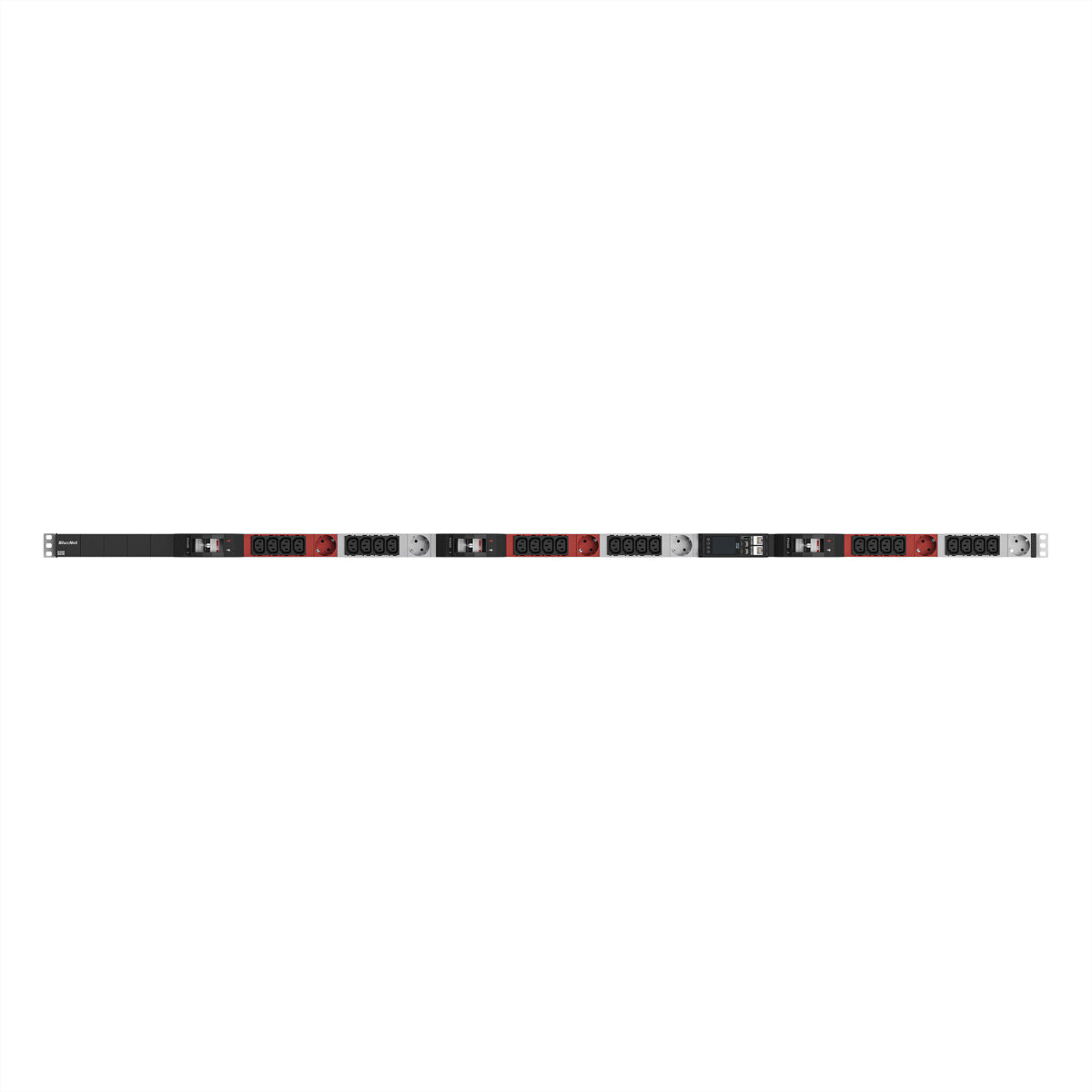 Bachmann BN ESSENTIAL Rack-PDU Metered, 3-phasig 22 kW, (24×C13 + 6×Schuko (Typ F)), CEE 32A 3P+N+PE, 3,0 m