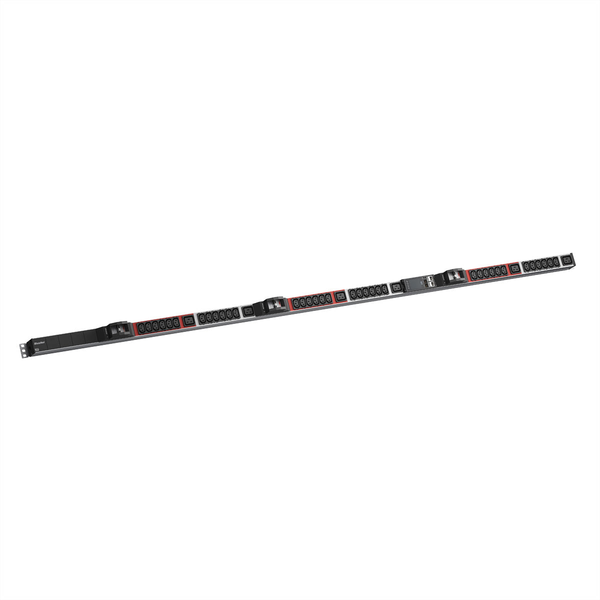 Bachmann BN ESSENTIAL Rack-PDU Metered 0U vertikal, 3-phasig 22 kW, (36×C13 + 6×C19), CEE 32-5, 3 m