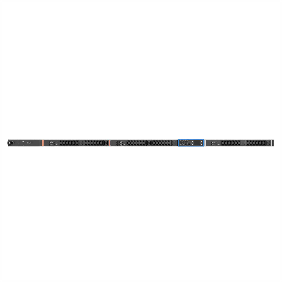 Bachmann Rack-PDU – Überwacht, NMC, 3-ph, 0U, 32 A 400 V, 36×C13 + 6×C19, CEE 32 A 5-pol, 3,0 m