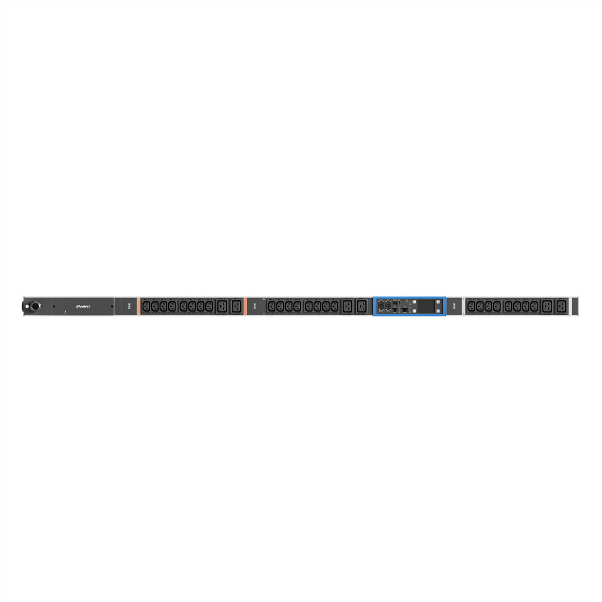 Bachmann BN PRO M RCM Steckdosenleiste IP – C13×24, C19×6 – USB‑C×1 – CEE 16 A/5-polig – 3,0 m