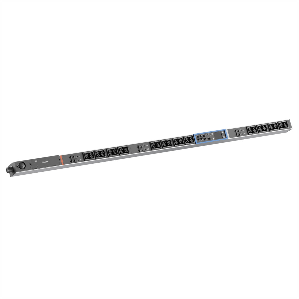 Bachmann BN PRO M+ IP-Steckdosenleiste 24×Combo (C13/C15/C19/C21), 6×LS 16 A, CEE 32 A – 3,0 m – USB-C×1