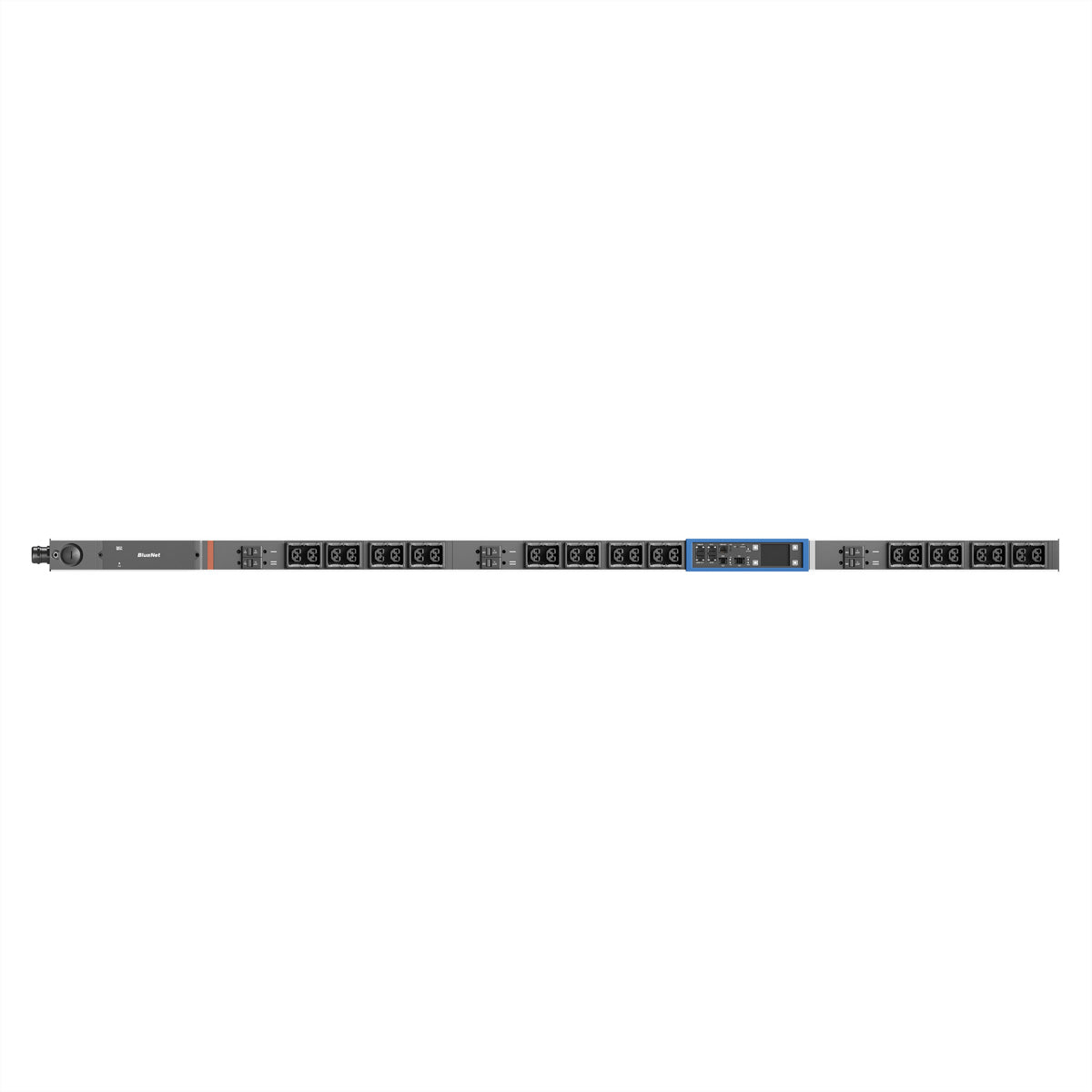 Bachmann BN PRO M+ IP-Steckdosenleiste 24×Combo (C13/C15/C19/C21), 6×LS 16 A, CEE 32 A – 3,0 m – USB-C×1