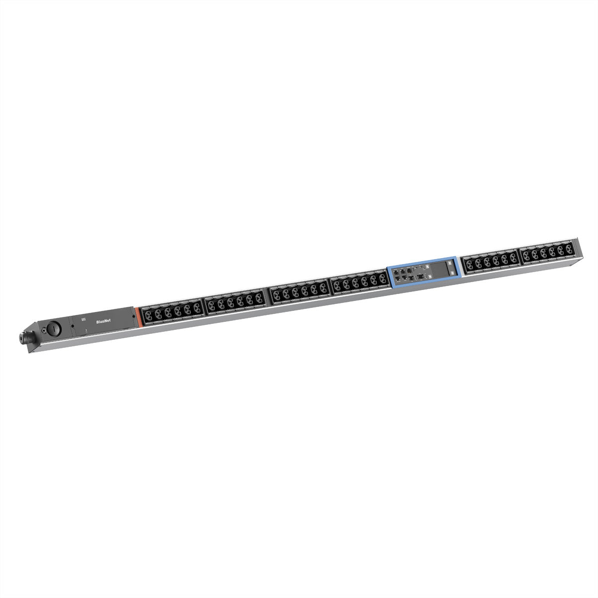 BACHMANN Rack-PDU – Ausgangsmessung, NMC, 3-ph, Rack, 16 A 400 V, 36×C13/C15/C19/C21, CEE 16 A 5-pol, 3,0 m