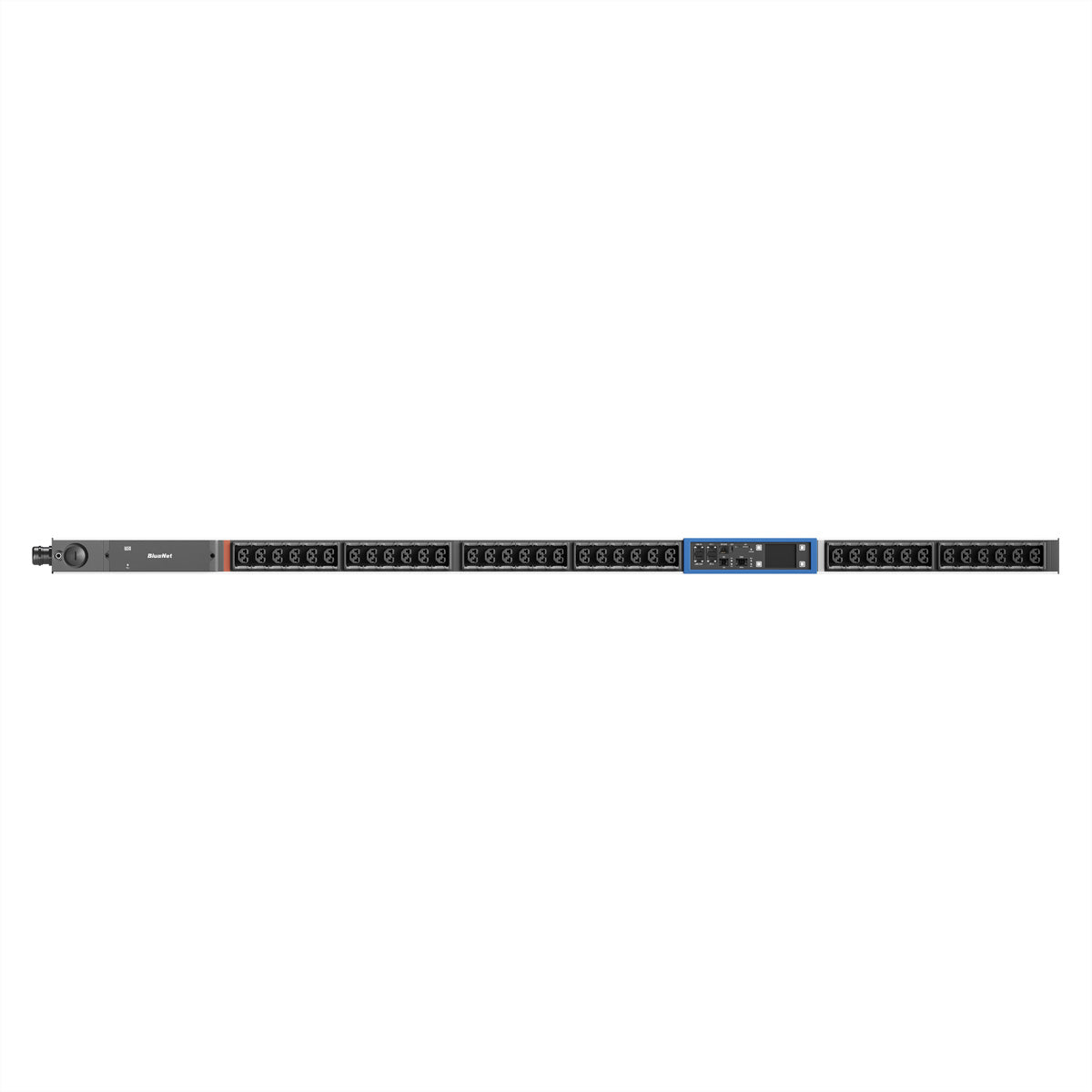 BACHMANN Rack-PDU – Ausgangsmessung, NMC, 3-ph, Rack, 16 A 400 V, 36×C13/C15/C19/C21, CEE 16 A 5-pol, 3,0 m