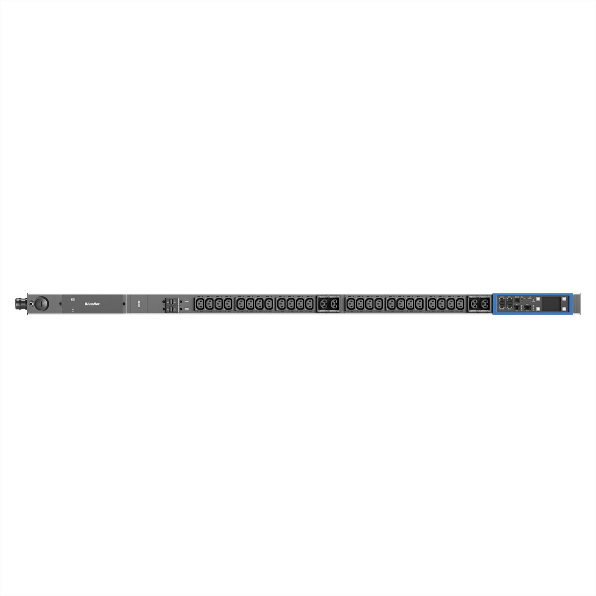 Bachmann BN PRO M+ RCM Steckdosenleiste IP – Metered+ RCM Typ B – C13×24, Combo×4 – CEE 32A (3P+N+PE), 3,0 m