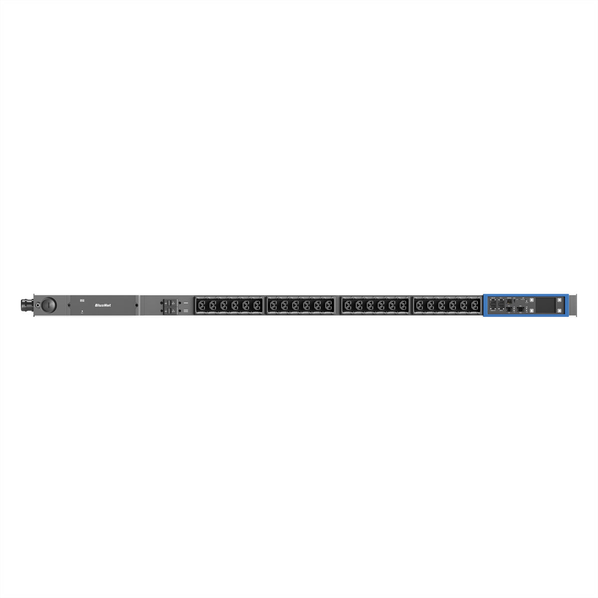 Bachmann BN PRO S Rack-PDU, 24×Combo (C13/C15/C19/C21), Geschaltet, Gemessen, 3-phasig 22,1 kW, Eingang CEE 32-5