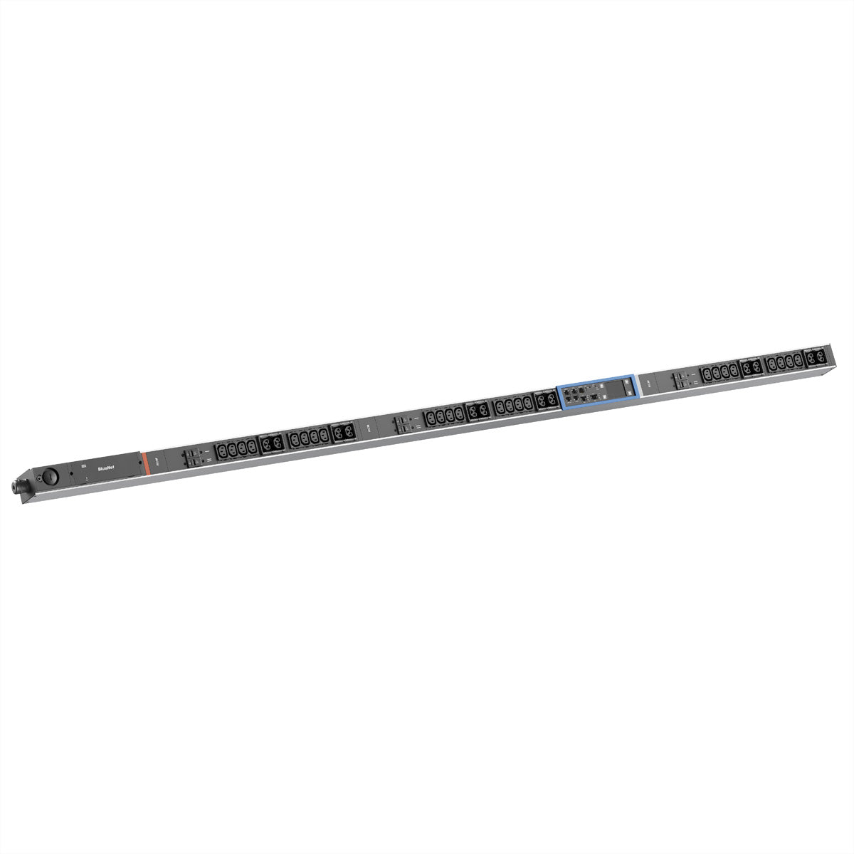Bachmann BN PRO S RCM Rack-PDU geschaltet, 3-phasig 22 kW (32 A 400 V), (24×C13 + 12×Combo) – mehrfarbig